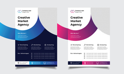 Creative Agency Business Flyer Template