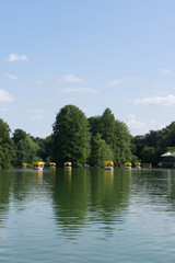 Bootsfahrt im Mannheimer Stadtpark (Luisenpark)