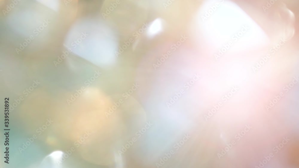 Wall mural abstract blurred background with highlights and bokeh