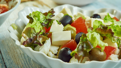 Israeli Sea Bass Salad