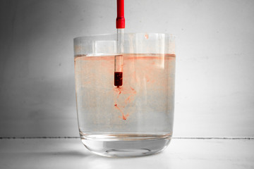 glass of water