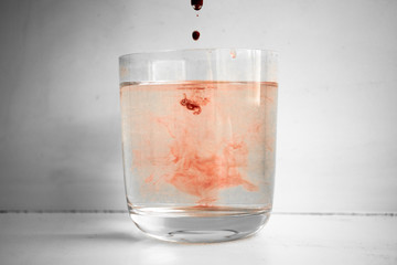 glass of water