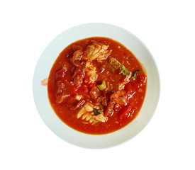 Chinese style cooked pike