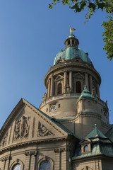 Fototapeta na wymiar Christuskirche Mannheim - 