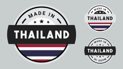 Made in Thailand collection with Thailand flag symbol.