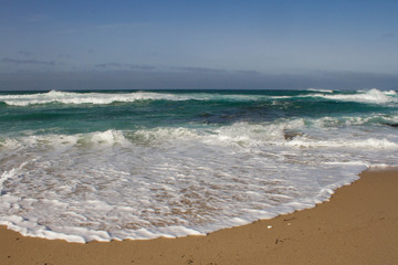 Fototapeta premium abanico en el mar