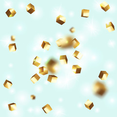 Vector Confetti Background