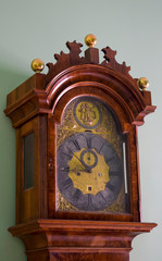 old clock on a wall
