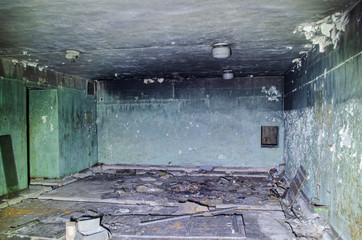 Old abandoned soviet miltary bunker
