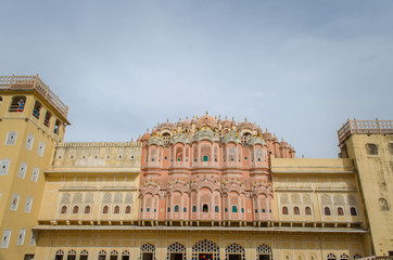 Fototapeta na wymiar Tourist places of Jaipur in Rajasthan, India