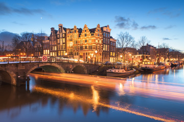 Amsterdam, Netherlands Bridges and Canals