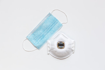 Face mask protection against pollution, virus, flu and coronavirus