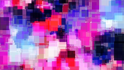 Abstract Colorful Geometrical Artwork,Abstract Graphical Art Background Texture,Modern Conceptual Art.3D Rendering