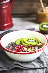Overnight Oat with fruits and nuts