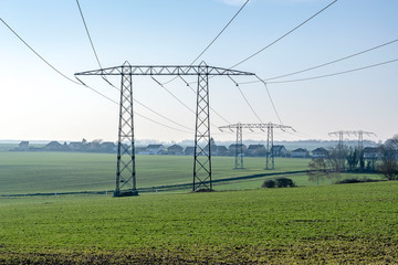 Paysage dans la Vall&eacute;e de Chevreuse