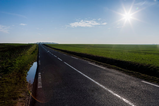 Paysage dans la Vall&eacute;e de Chevreuse