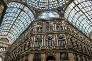 Obraz premium Galleria Umberto I, Naples
