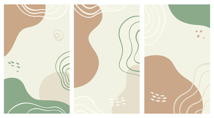 Memphis with feminine style and vintage for background. Abstract creative background in minimal trendy style. Design templates for social media, template, poster, invitation, card design and more 