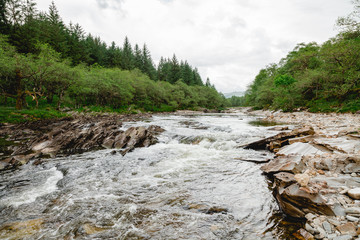 Schottland Highlands Fluss river orchy