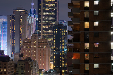 Fototapeta na wymiar New York buildings