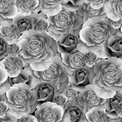 Seamless pattern with roses flowers. Print, textile. Packaging.