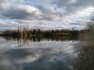 Fototapeta premium Pond in Kent, England