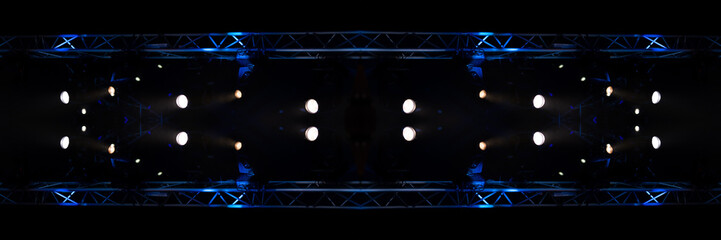Abstract texture background for design. Stage light and smoke on stage, lighting and spotlights.