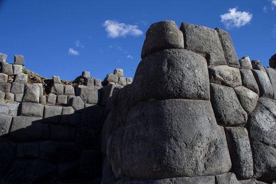 The megalithic fortress of Sacsayhuam&aacute;n, Cusco Per&ugrave;