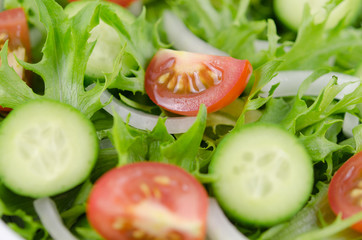 Fresh Salad close-up