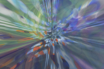 Fluid effects. Abstract blur dreamy generative art texture.
