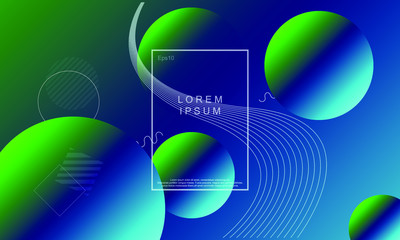 Geometric Background with Gradient Composition. Eps10 vector.