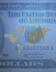 World of Money. US dollars