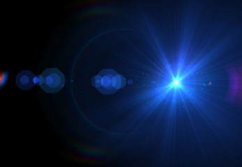 Modern lens flare red background streak rays (super high resolution)