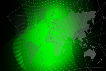 abstract, green, light, blue, pattern, design, illustration, wallpaper, texture, technology, backdrop, digital, black, web, color, space, motion, wave, halftone, grid, curve, art, graphic, dark, dots