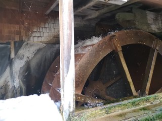 old rusty mill
