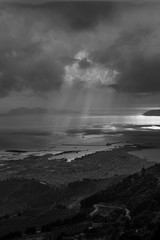 panoramic view from the Mount Erice