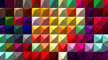 Abstract Colorful Geometrical Artwork,Abstract Graphical Art Background Texture,Modern Conceptual Art.3D Rendering