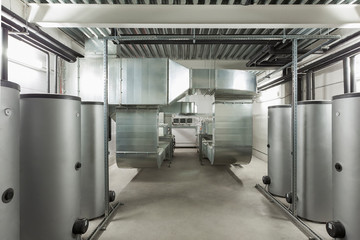 interior of a Industrial Ventilation System