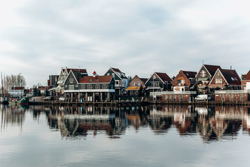 Fototapeta premium volendam amsterdam