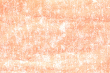 Old orange paper with white stain  