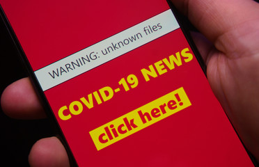 COVID-19 fake news (internet scam)
