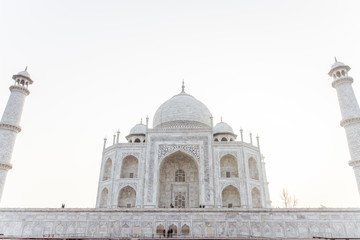 Fototapeta na wymiar Taj Mahal in Agra, India