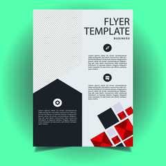 Annual Corporate Flyer Template Design