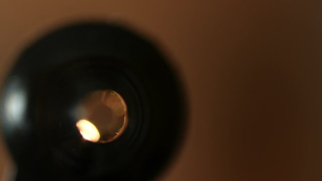 Close up of an ear, nose, and throat doctor's tool