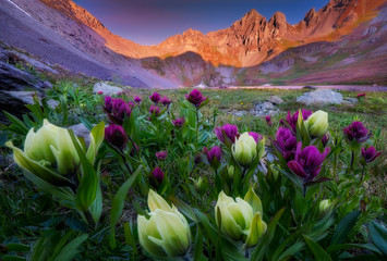 Sunrise at Clear Lake