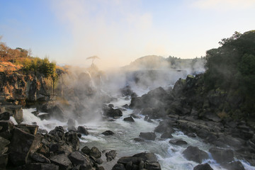 鹿児島県伊佐市　曽木の滝
