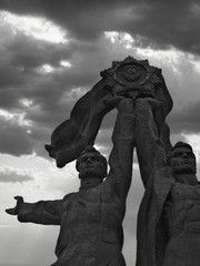 Sowjetische Statue