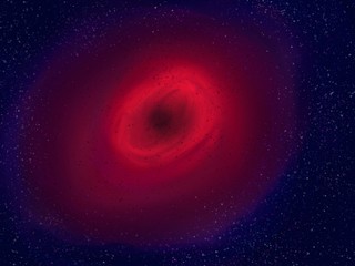 Un trou noir dans la galaxie