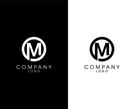 Letter OM, MO initial logotype company name design. vector logo for business and company identity