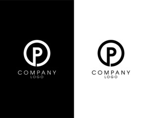 Letter OP, PO initial logotype company name design. vector logo for business and company identity